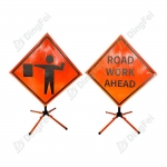 Roll Up Sign & Stand - Roll Up Construction Sign Stands